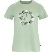 Fjällräven T-Shirt Fjällblomster Fox Damen Soft Jade-XS