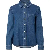 Pieces Pcsilke Jeanshemd | Blau | S