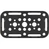 3 Legged Thing XPand 90x50mm Cheese Plate Black