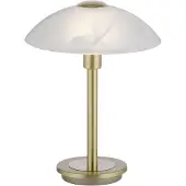 Paul Neuhaus Tischlampe Enova, dimmbar, messing / gold, für Wohn- / Esszimmer, Metall, Tischlampe
