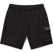 Napapijri Kurze Hose Herren Box Logo Cargo Black Beauty-XL