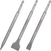 Wolfcraft 1 Meissel-Set 3-tlg., SDS-plus Schaft