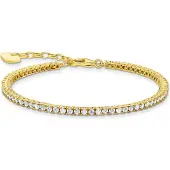 Thomas Sabo Tennis Armband Gold