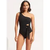 Seafolly Badeanzug 11027-942 Schwarz