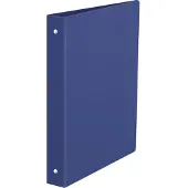Kangaro Ringbuch, 23-Ring-Mechanik, DIN A4, blau aus Karton, folienkaschiert, Rückenbreite: 25 mm
