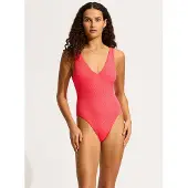 Seafolly Badeanzug Sea Dive 10974-861 Rosa