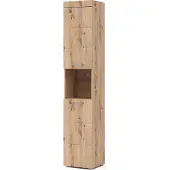 Vicco Badschrank Luna Eiche Wotan 37 x 190 cm, Model 36757