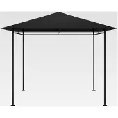 Markenlos Gartenpavillon 3x3x2,7m Anthrazit 180g/m²