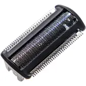 VHBW Ersatz-Scherkopf kompatibel mit Philips BodyGroom S5000 BG50xx Elektrorasierer, Schwarz Silber