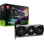 MSI GAMING GeForce RTX 4070 Ti X TRIO WHITE 12G, GeForce RTX 4070 Ti, 12 GB, GDDR6X, 192 Bit, 7680 x 4320 Pixel, PCI Express 4.0