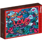 Alipson Puzzle Puzzle Alipson Forever Love, 1000 Teile – Quadratisches Puzzle
