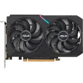 Asus Dual -RX6400-4G, Radeon RX 6400, 4 GB, GDDR6, PCI Express x16 4.0, 2 Lüfter