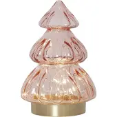 Star Trading 460-34, Leichte Dekorationsfigur, Pink, Silber, Glas, Ambiente, Homeoffice, Schlafzimmer, Wohnzimmer, Kinderzimmer, 6 h