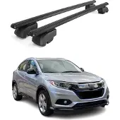 Omtec Dachträger Gepäckträger für Honda HR-V RU 2014-2020 ABE Aluminium Schwarz 2x