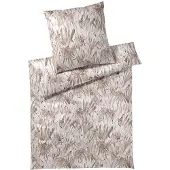 Elegante Bambus-Baumwoll-Satin-Bettwäsche-Garnitur Monkeys Farbe Natur Größe 135x200+80x80