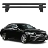 Menabo Dachträger für Mercedes E Klasse W213 2016-2020 ABE Aluminium Schwarz