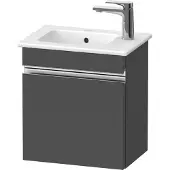 Duravit Waschtischunterschrank wandhängend Sivida 40x44,3x28,7cm, T, li, graph ma, Gr. chr