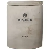 Visign Nature Duftkerze "23:55" - Beton - 220g