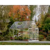 Palram Aluminium Gewächshaus Harmony 68 Silber 247x185x208 cm