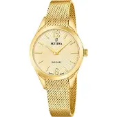 Festina Armbanduhr Grace Swiss Made Gold