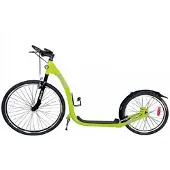 Spartan Grüner Fahrrad-Roller 26/20" Räder
