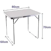 Marbueno Summer 10029b 80x60x70 Cm Klapptisch
