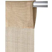 Arsvita Fadenvorhang Fadengardine Gardine Vorhang Prince 90 cm x 250 cm Beige
