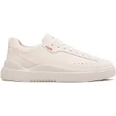 HUGO Sneakers aus Leder mit Cupsohle und roten Logo-Details Grösse 41