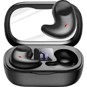 Avizar , TWS Kopfhörer BT5.3 Stereo Bass ANC Geräuschreduktion, Schwarz
