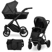 Kunert Kinderwagen Ivento 2in1 – Farbe: Tiefschwarz