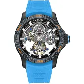 Police PEWGR0097804 Herren-Armbanduhr Automatik Spirit Türkis