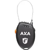Axa 5011597, Kabelschloss, Schwarz, Orange, Kunststoff, Stahl, 53 mm, 1,6 mm, Platine