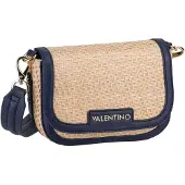 Valentino blaue Damentasche mit vielseitigen Riemen und Details
