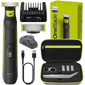 Philips OneBlade QP6506/15 Rasierer + Etui OneBlade PRO