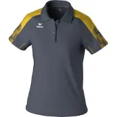 Erima Evo Star Poloshirt Schiefergrau/Gelb - 34