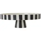 OYOY Toppu Gericht Large White/Black - Living Design Living Design, Weiß, Keramik