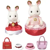 Sylvanian Families Town Series Schokoladenhasen Fashion Set (inkl. 2 Figuren)