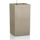 Lechuza 'Canto Stone 30 high', sandbeige, ca. 30 x 30 x H 56 cm