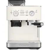 KitchenAid Espresso-Maschine 5KES6551EPL Porzellanweiss halbautomatische Espressomaschine