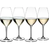 Riedel WINE FRIENDLY WHITE WINE / CHAMPAGNE WINE GLASS 4 PACK 4 Stück 642200403