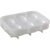 Beaumont Silikon-eiskugel-form 6 Fächer