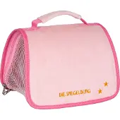 Coppenrath Verlag 18300 - Die Spiegelburg - Lustige Tierparade - Reisetasche für Plüschtiere, rosa
