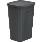 Prosperplast Papierkorb Keden 50 Liter schwarz COMPACTA Q PLUS