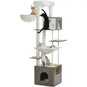 Hangzhou Xingtiancui Technology Development Co., Ltd PAWZ Road 190 Kratzbaum mit Futterplatz