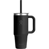 Hydroflask - Travel Tumbler Clear Lid - Isolierbecher Gr 710 ml schwarz