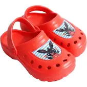 EplusM Bing Jungen Kinder Clogs Badeschuhe Latschen – Rot / 28/29