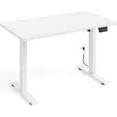 BIM Sp. z o.o. Schreibtisch Ergo , Weiß matt, 65cm