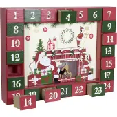 Christmas paradise Adventskalender 35 cm mit LED, unbefüllt