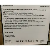 Nipach 3D LED Lichtschlauch Silhouette Rentier Schlitten Timer aussen XA10977 xmas