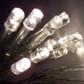 Nipach 30er LED Lichterkette warmweiß 3er Batteriebetrieb innen BI11567